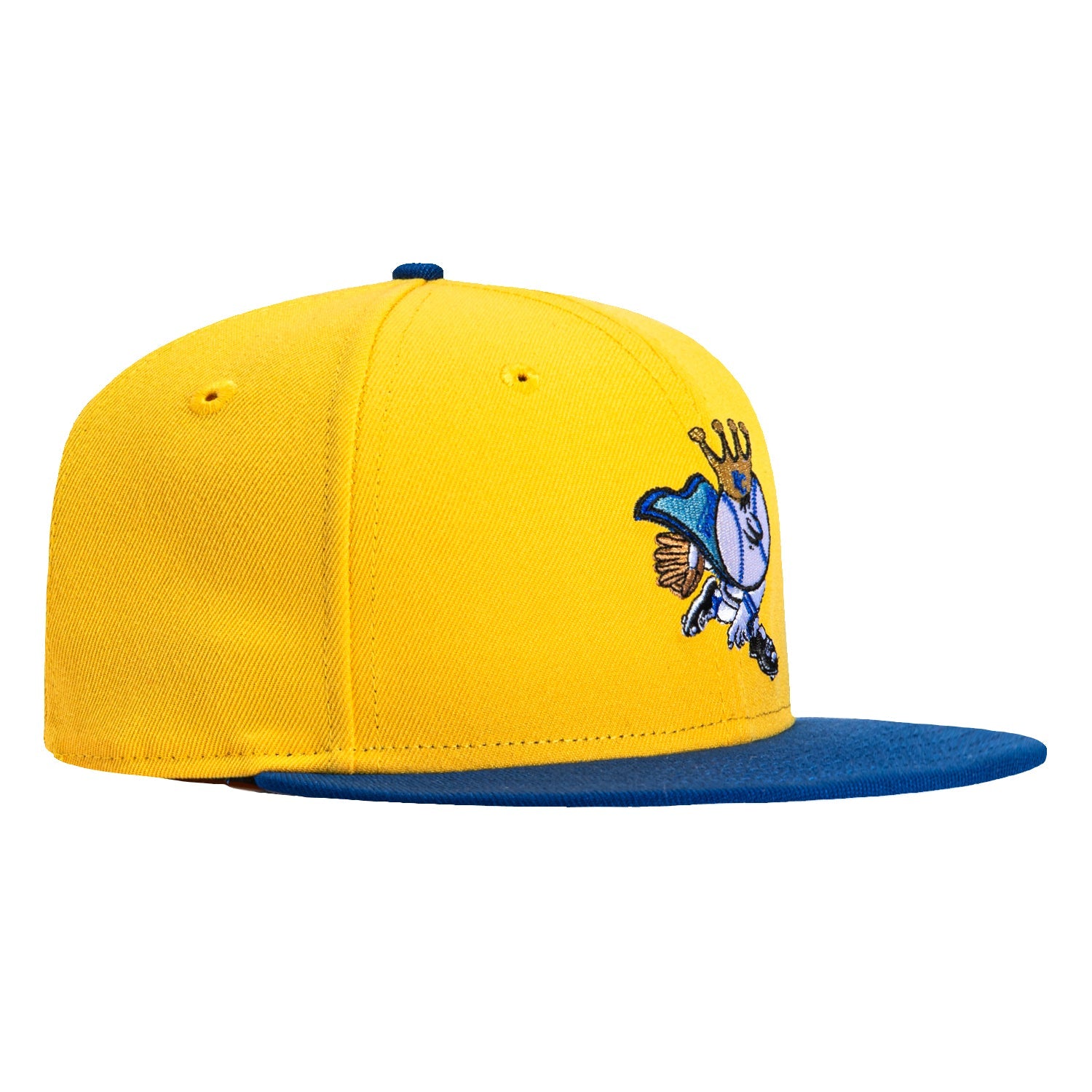 New Era 59Fifty Kansas City Royals Mr. Royal Pitch Hat - Gold