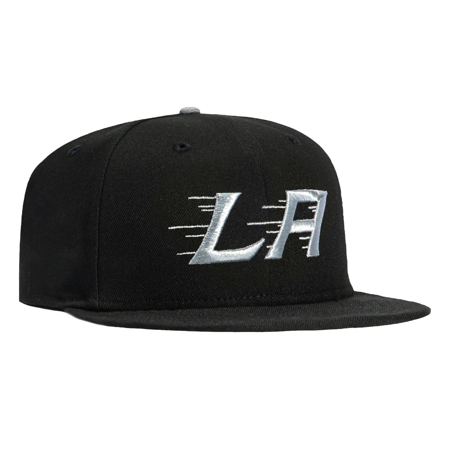 New Era 59Fifty Los Angeles Kings Alternate Hat - Black, Metallic
