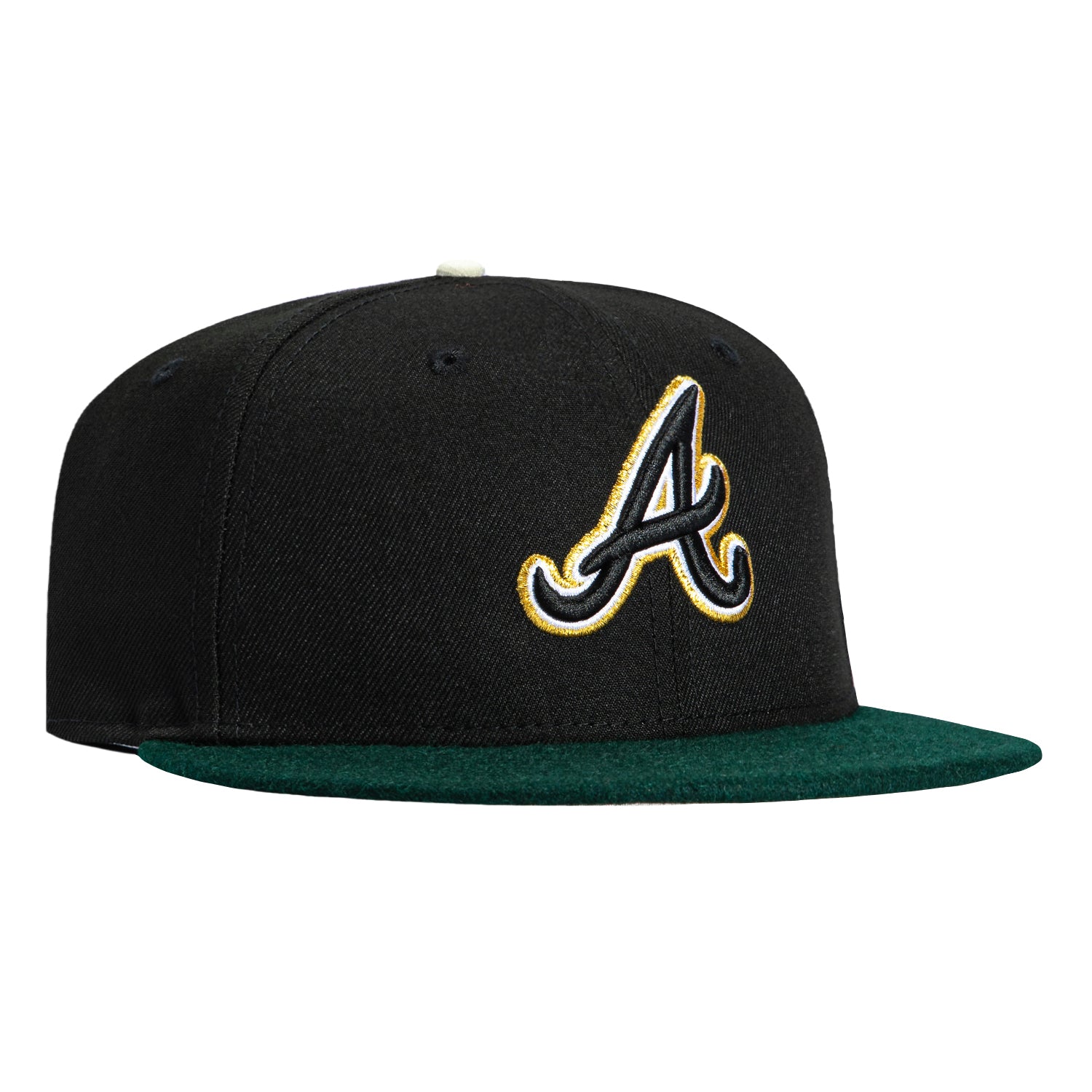 New Era 59Fifty 8-Ball Atlanta Braves Hat - Black, Green – Hat Club