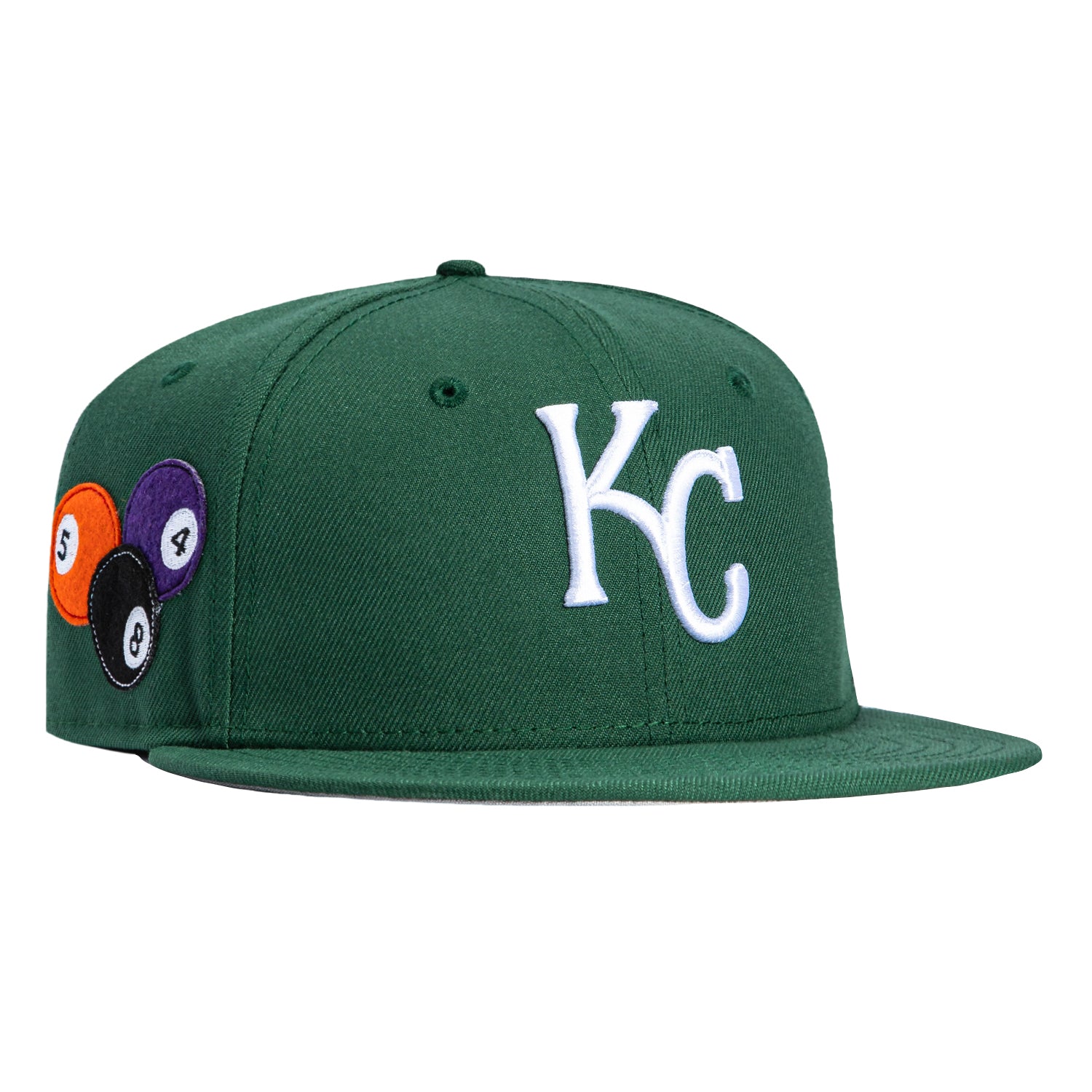 New Era 59Fifty 8-Ball Kansas City Royals Hat - Green – Hat Club