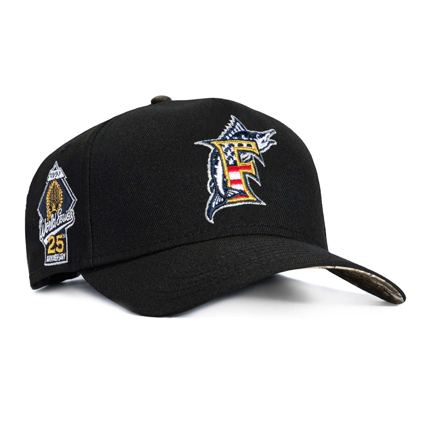 New Era 9Forty A-Frame Miami Marlins 25th Anniversary Champions