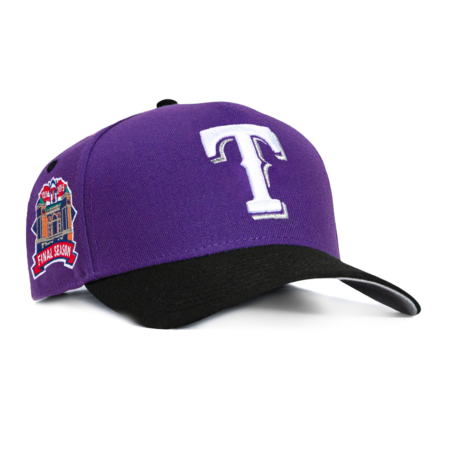 New Era 9Forty A-Frame 8-Ball Texas Rangers Final Season Patch