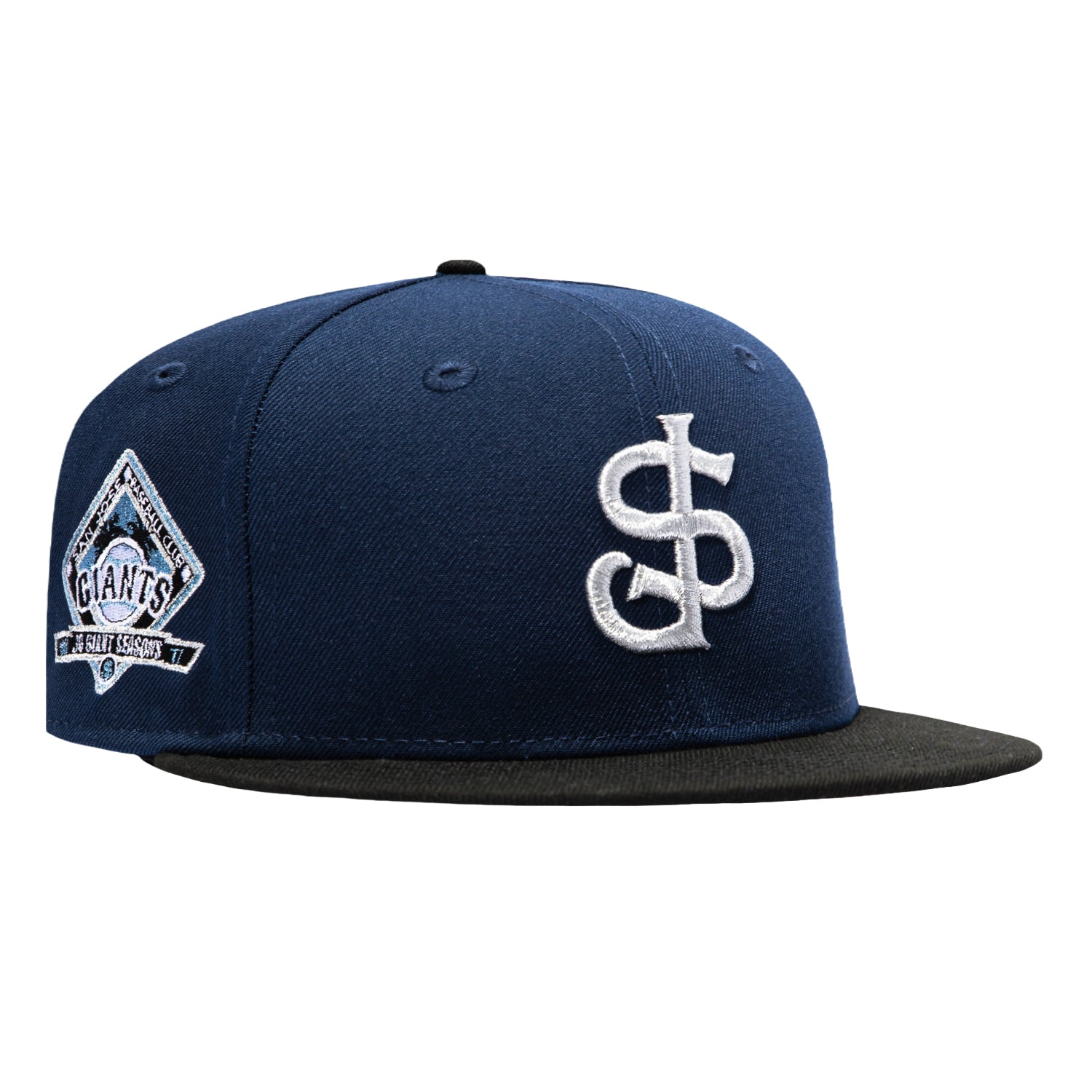 New Era 59Fifty San Jose Giants 30th Anniversary Patch Hat - Navy
