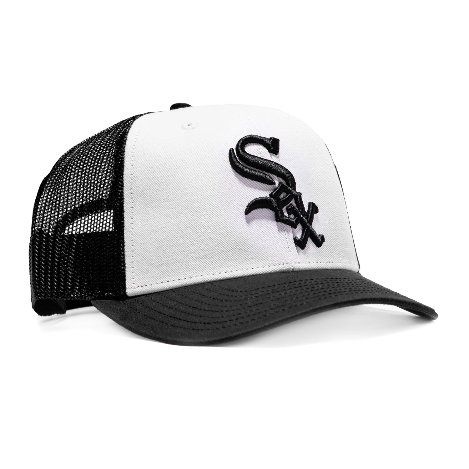 47 Brand Freshman Trucker Chicago White Sox Snapback Hat - White