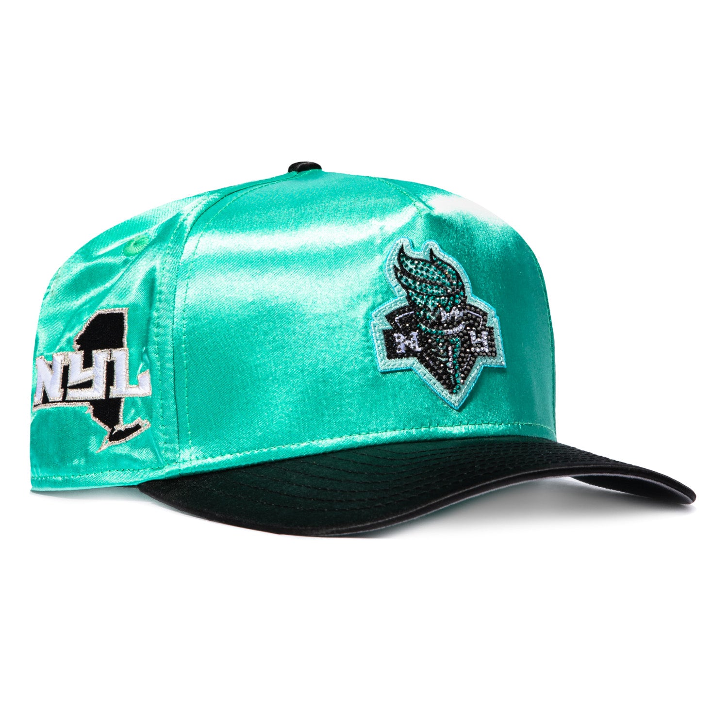 New Era 9Fifty A-Frame New York Liberty State Patch Satin Snapback