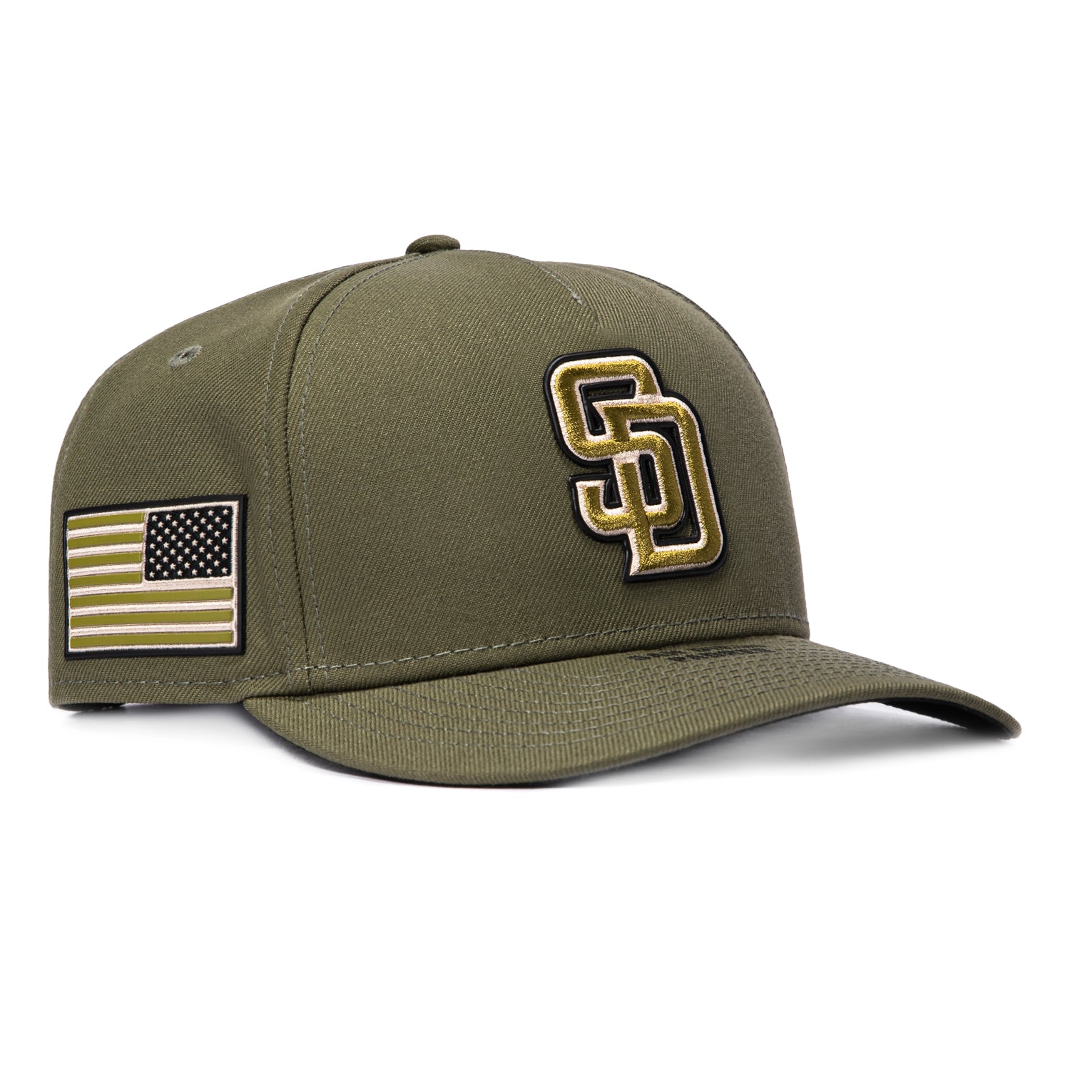 New Era 9Forty M-Crown Armed Forces San Diego Padres USA Flag