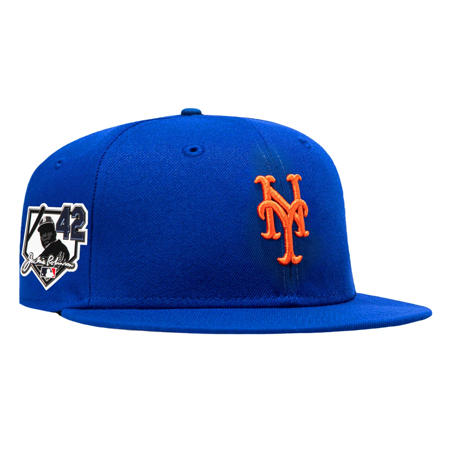 New Era 59Fifty New York Mets 42 Jackie Robinson Patch Hat - Royal
