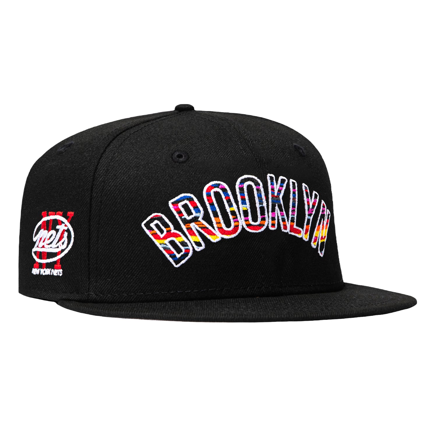 New Era 59Fifty Brooklyn Nets New York Nets City Patch Arch Red UV
