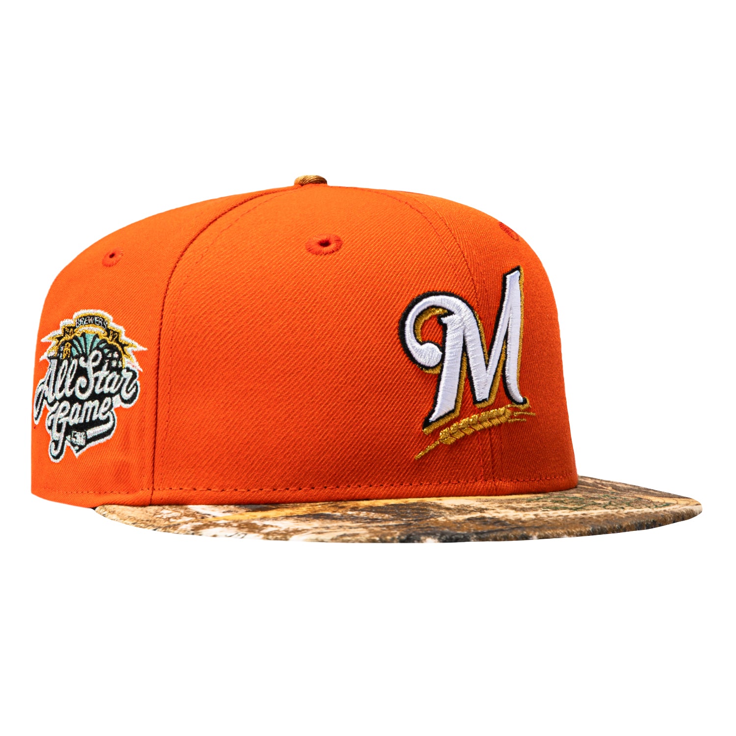 New Era 59Fifty Milwaukee Brewers 2002 All Star Game Patch Hat