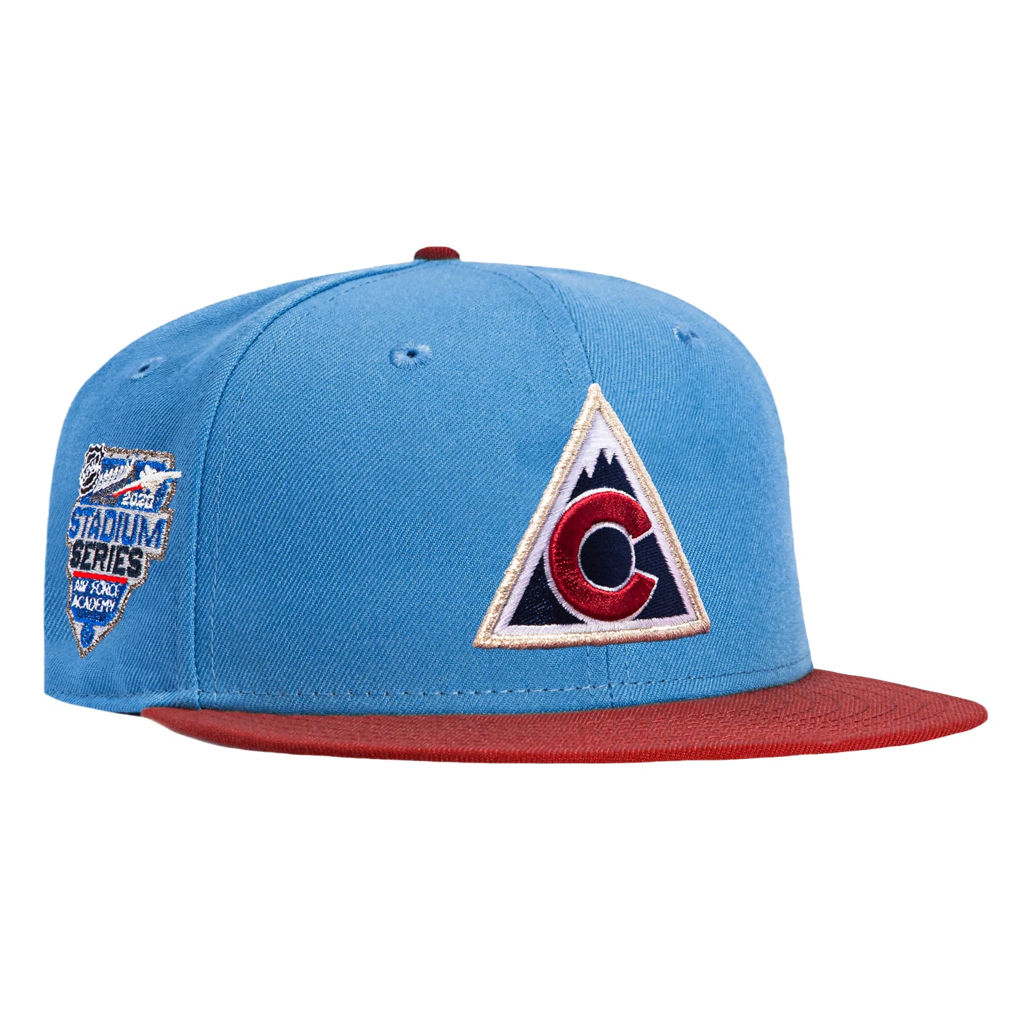 Ado STADIUM LIVE 2020 STORMGLASS ピンバッジ2種 New Era 59Fifty Colorado Avalanche 2020 Stadium Series Patch
