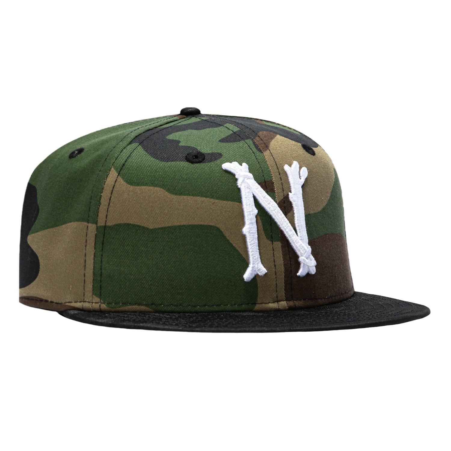 New Era 59Fifty Hillside Goods Northwest Hat - Camo, Black – Hat Club