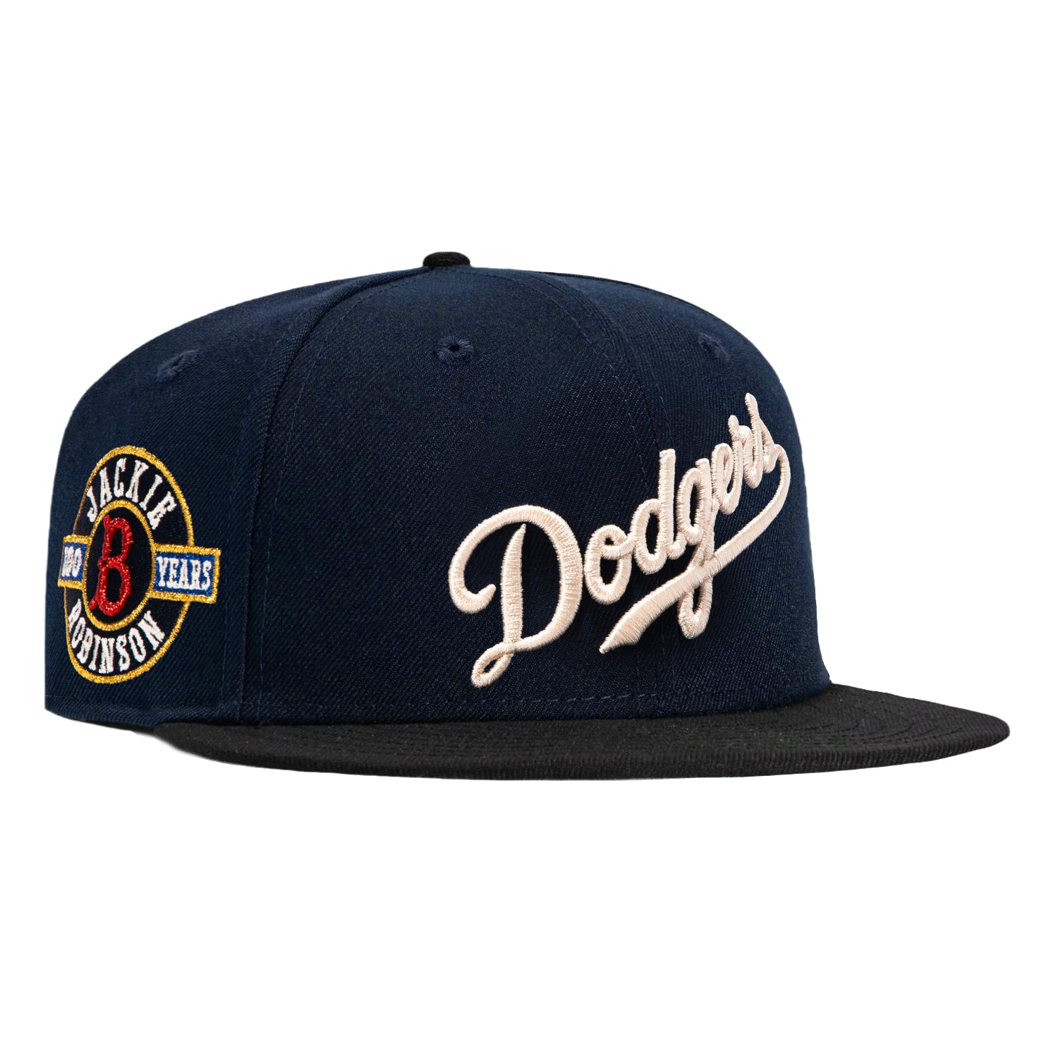 New Era 59Fifty Brooklyn Dodgers Jackie Robinson 100 Years Patch