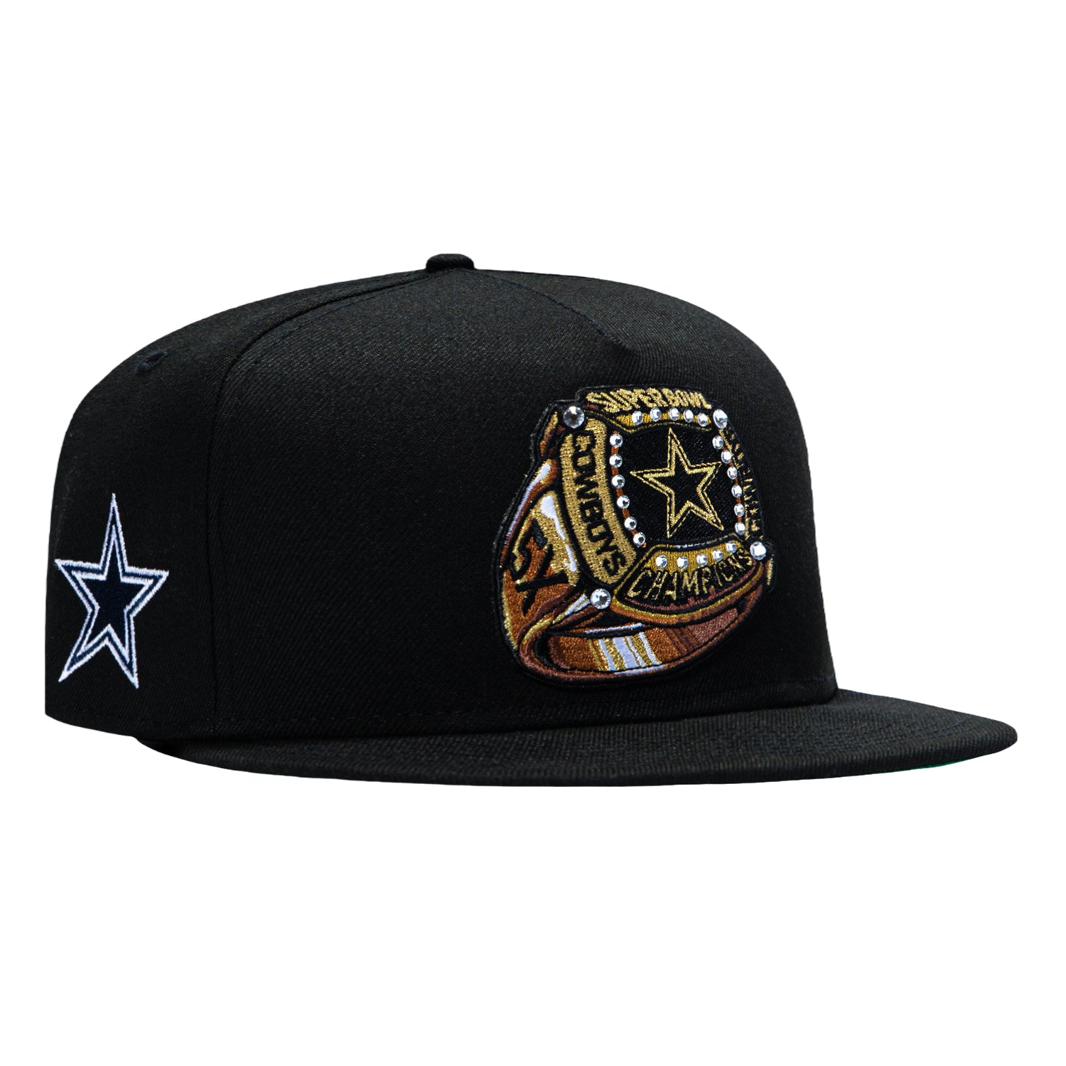 New Era 9Fifty A-Frame Ring Dallas Cowboys Logo Patch Snapback Hat