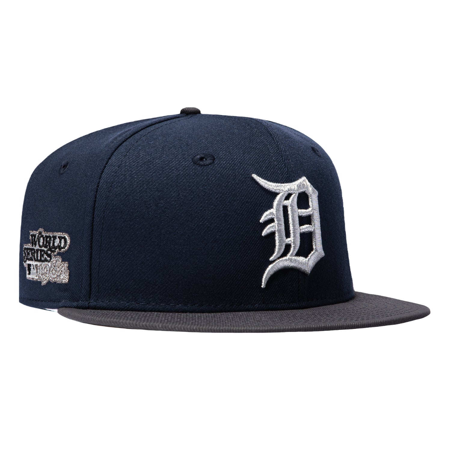 New Era 59Fifty Detroit Tigers 1984 World Series Patch Hat - Navy