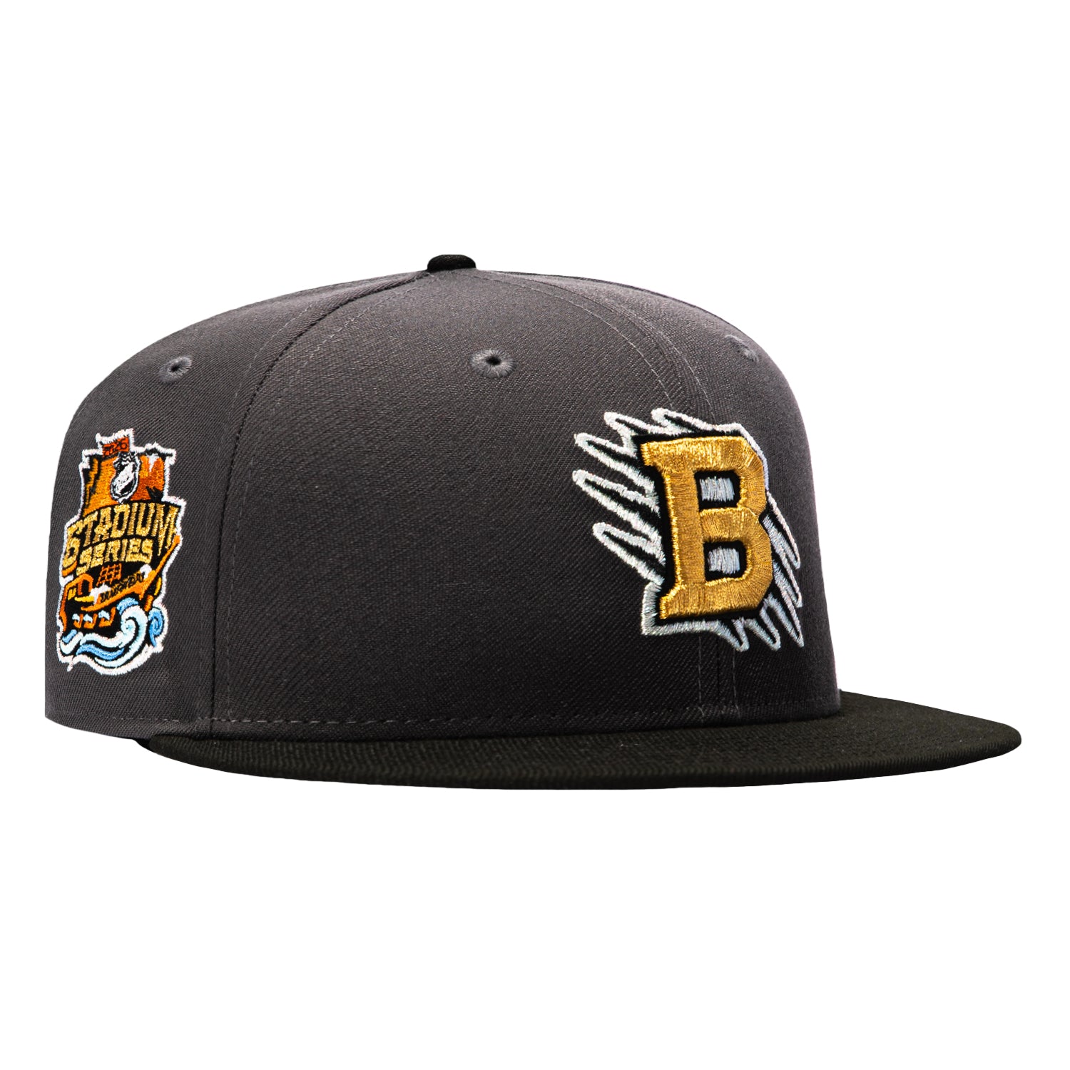 New Era 59Fifty Boston Bruins 2026 Stadium Series Patch Alternate