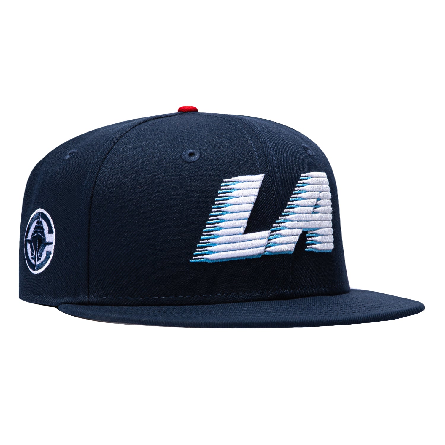 New Era 59Fifty Los Angeles Clippers Logo Patch LA City Hat - Navy
