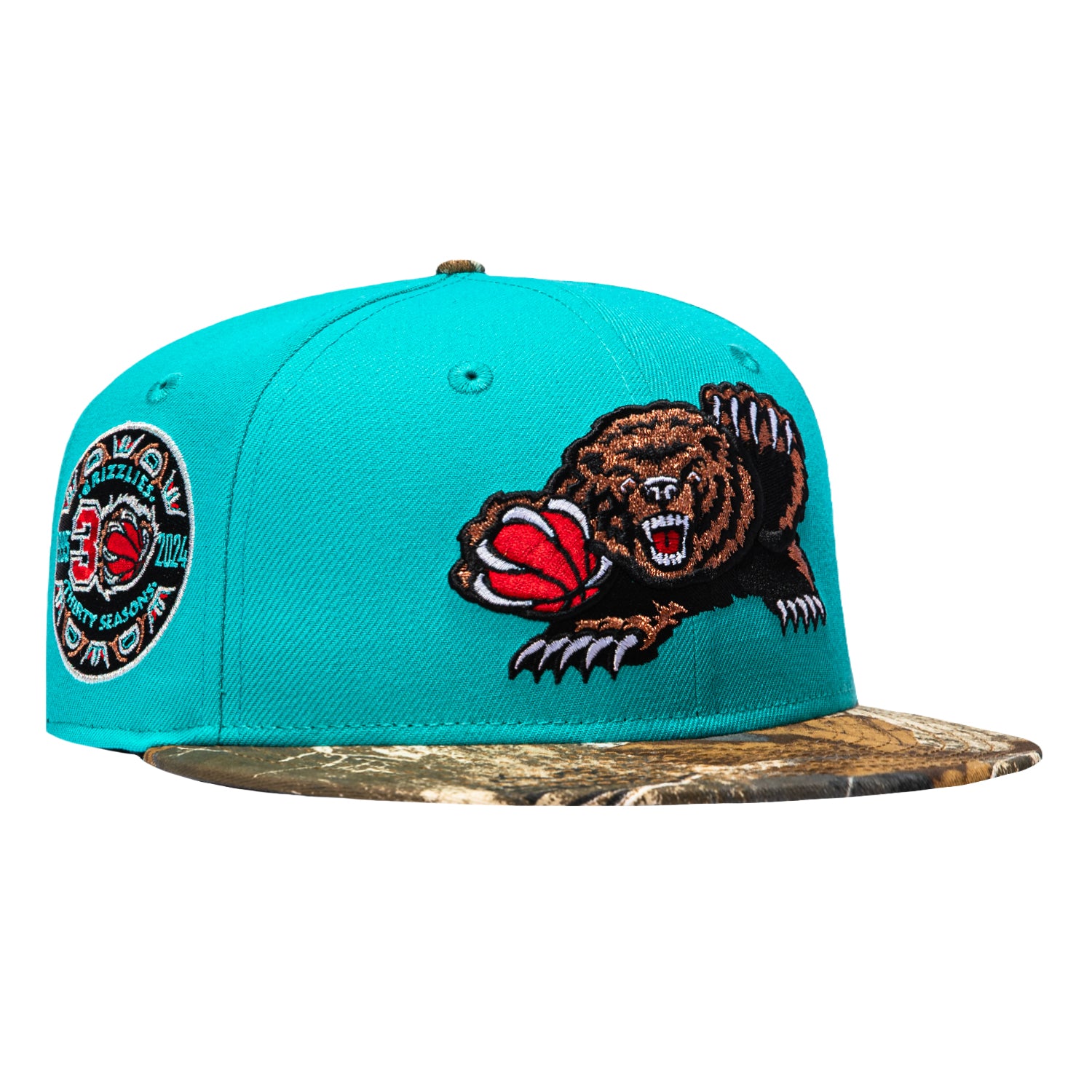 New Era 59Fifty Memphis Grizzlies 30th Anniversary Patch Alternate