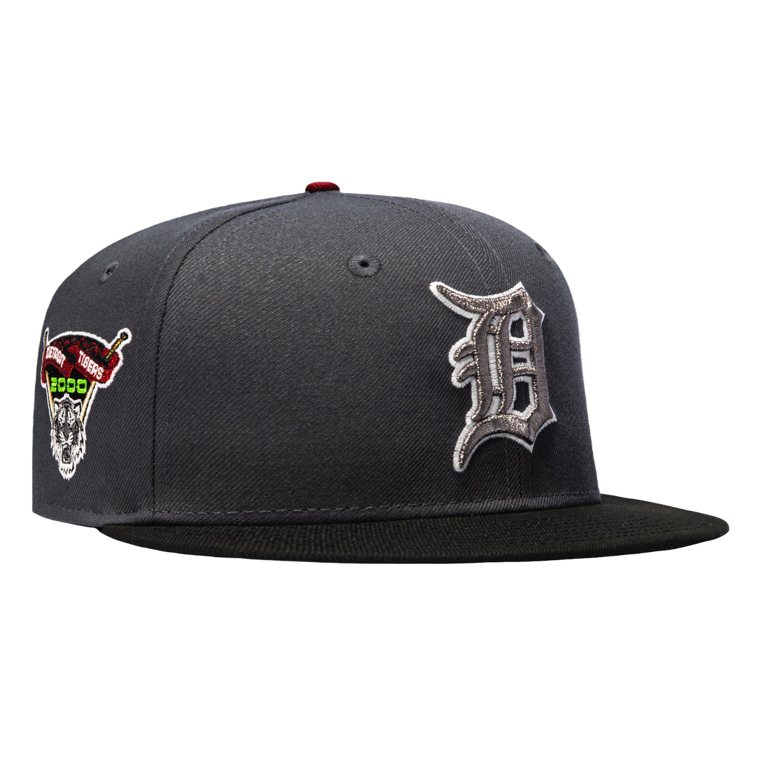 New Era 59Fifty Detroit Tigers 2000 Inaugural Patch Hat - Graphite