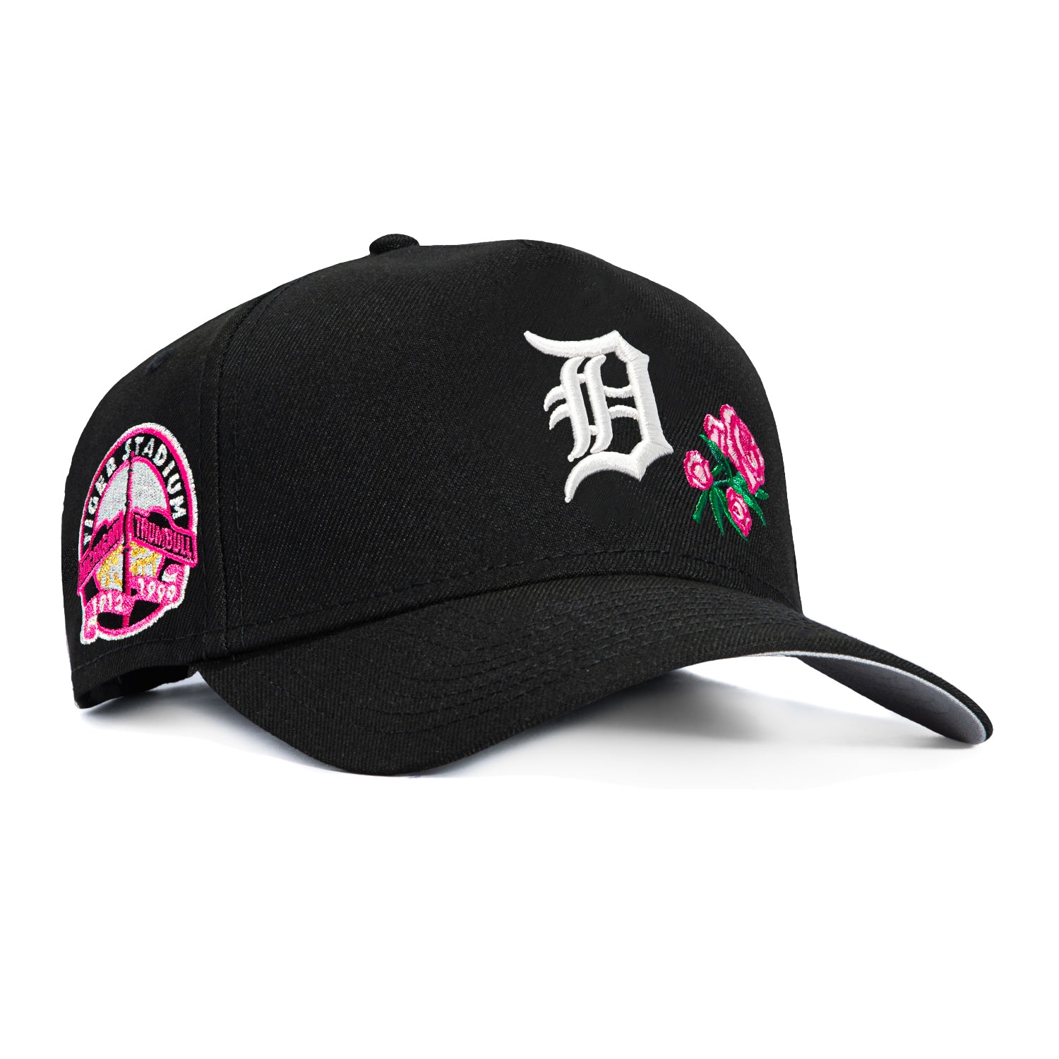 New Era 9Forty A-Frame Detroit Tigers Stadium Patch Rose Snapback