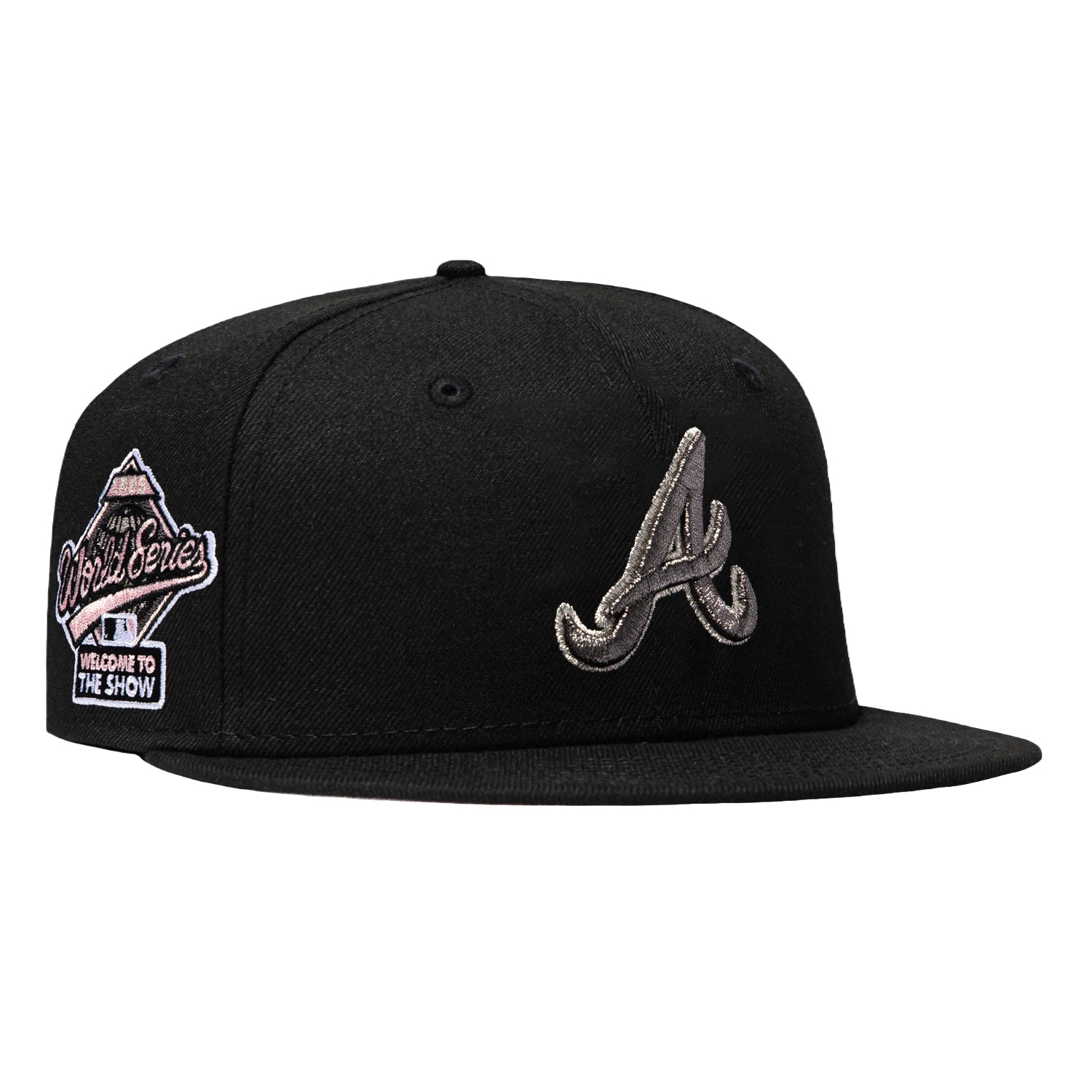 New Era 59Fifty Pink Rouge Atlanta Braves 1995 World Series
