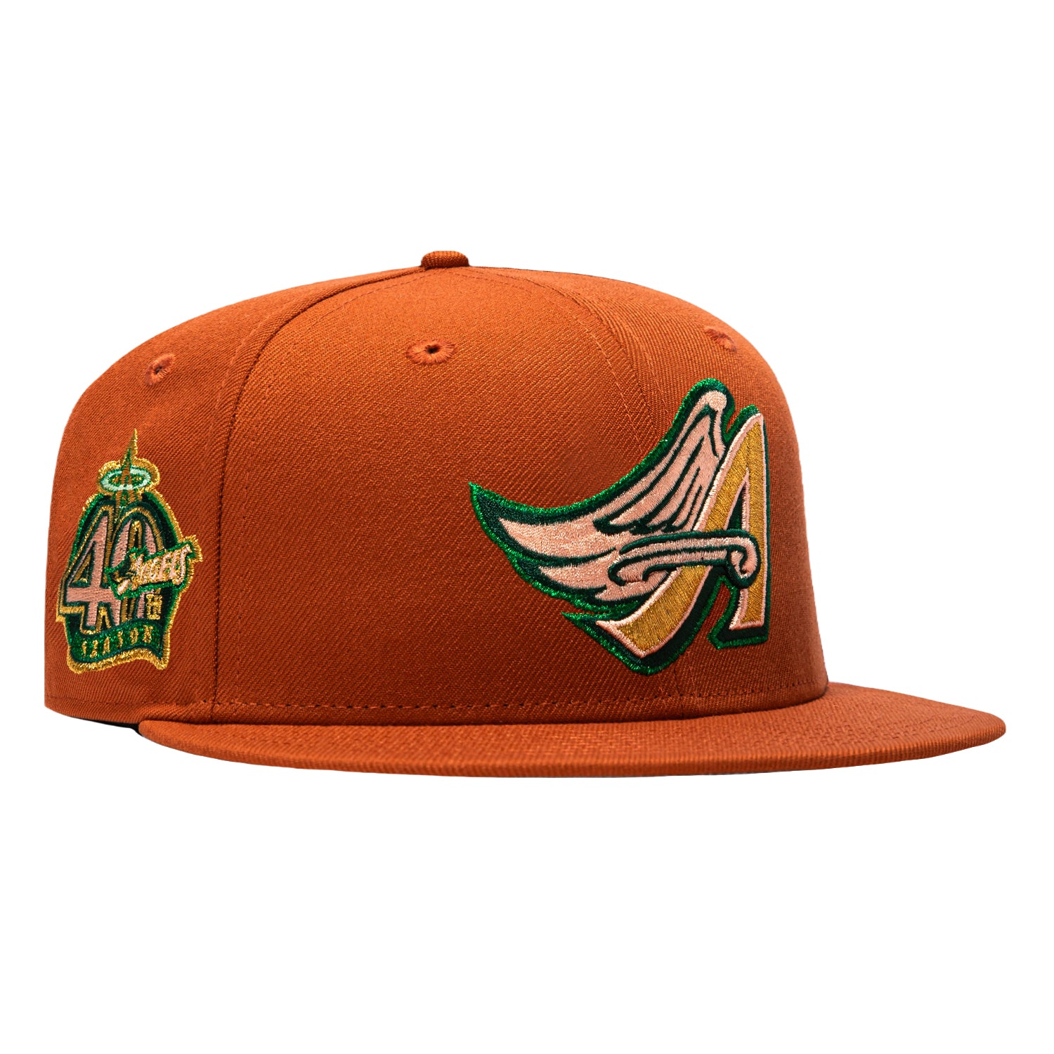 New Era 59Fifty Terra Cotta Los Angeles Angels 40th Anniversary