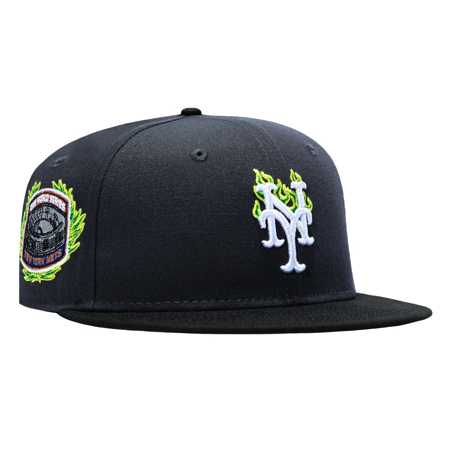 New Era 59Fifty New York Mets 1969 World Series Patch Flame Hat