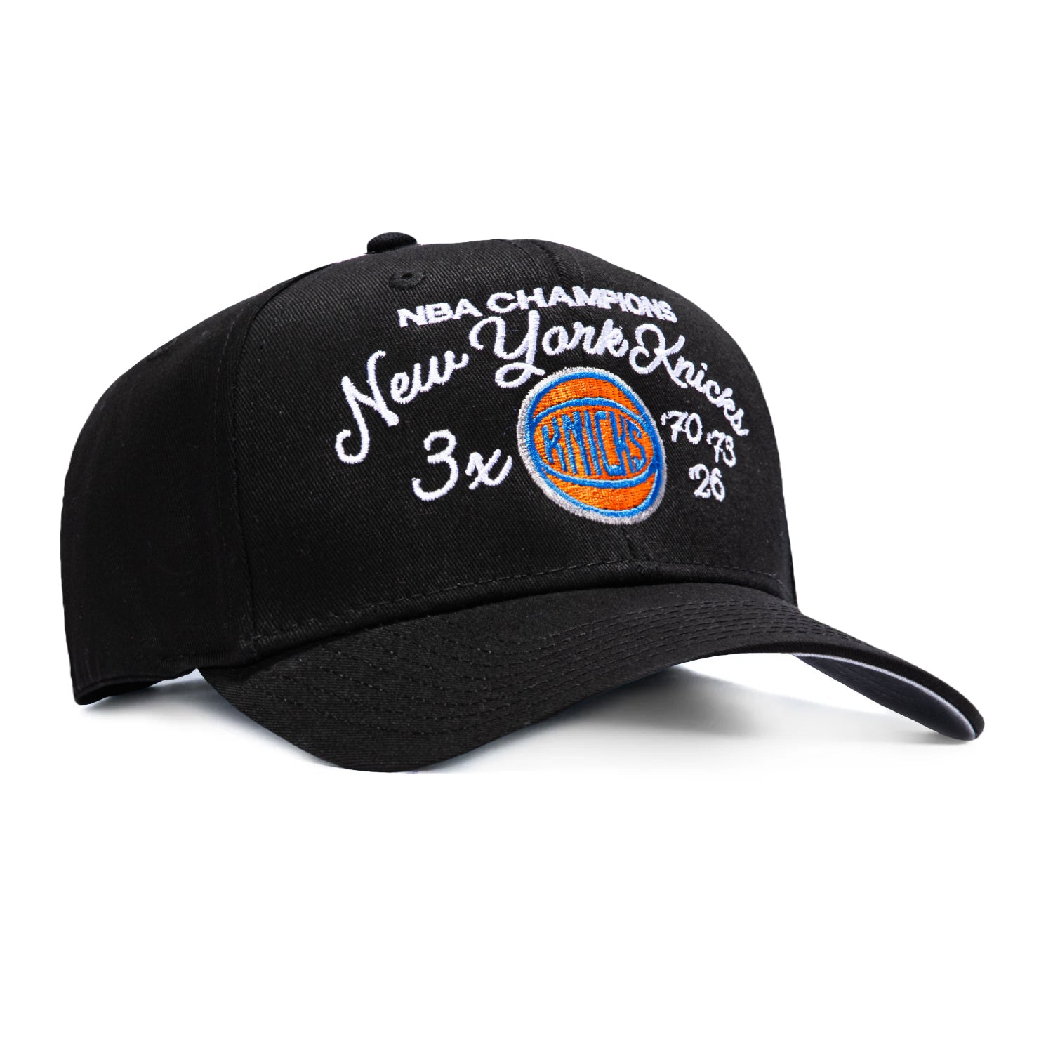 Mitchell & Ness New York Knicks 3x NBA Champions Patch Script