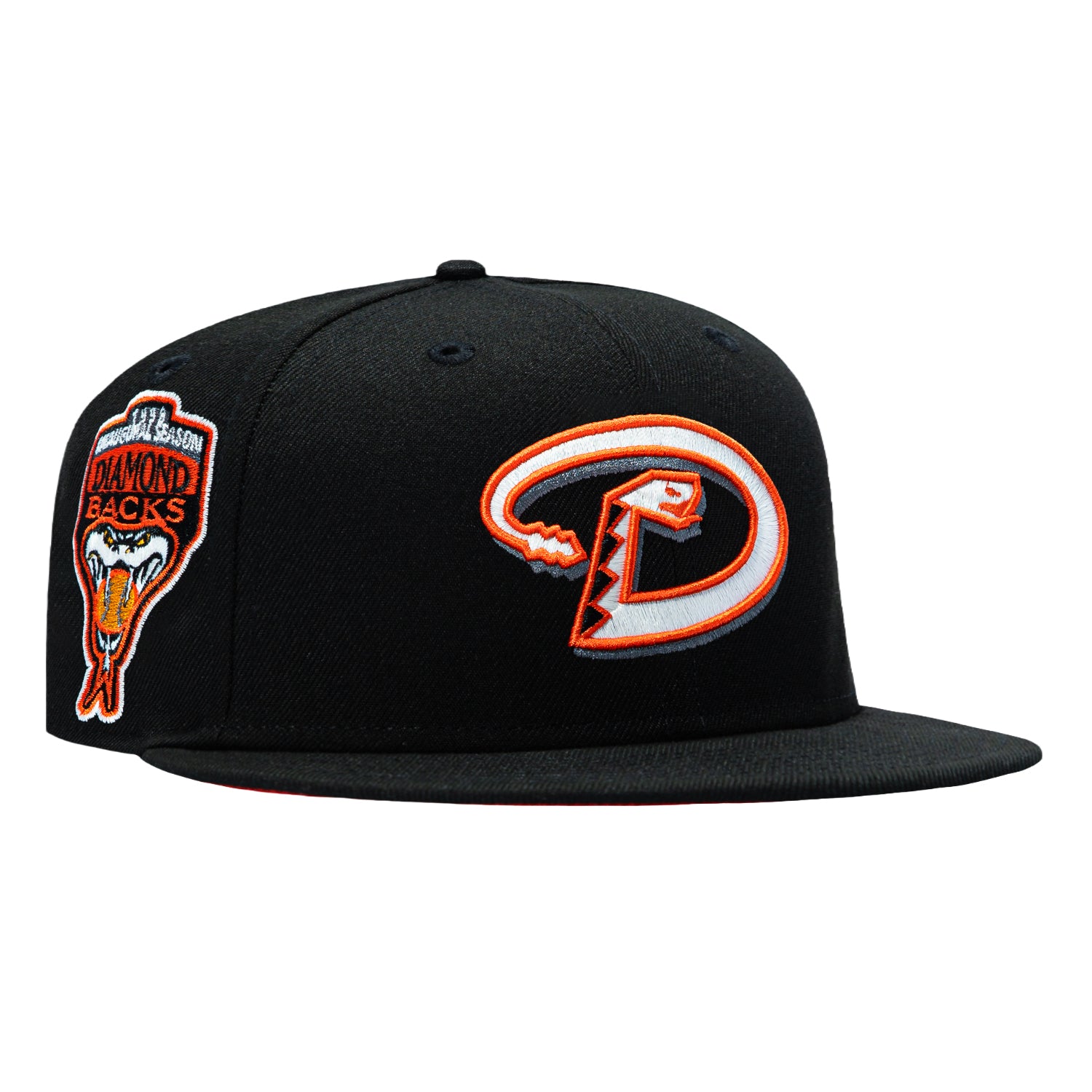 New Era 59Fifty Arizona Diamondbacks Inaugural Patch D Orange UV