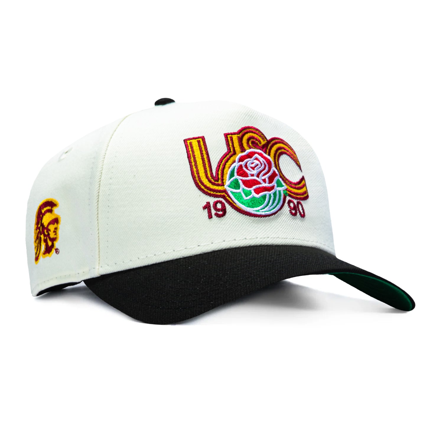 New Era 9Forty A-Frame USC Trojans Logo Patch 1990 Snapback Hat