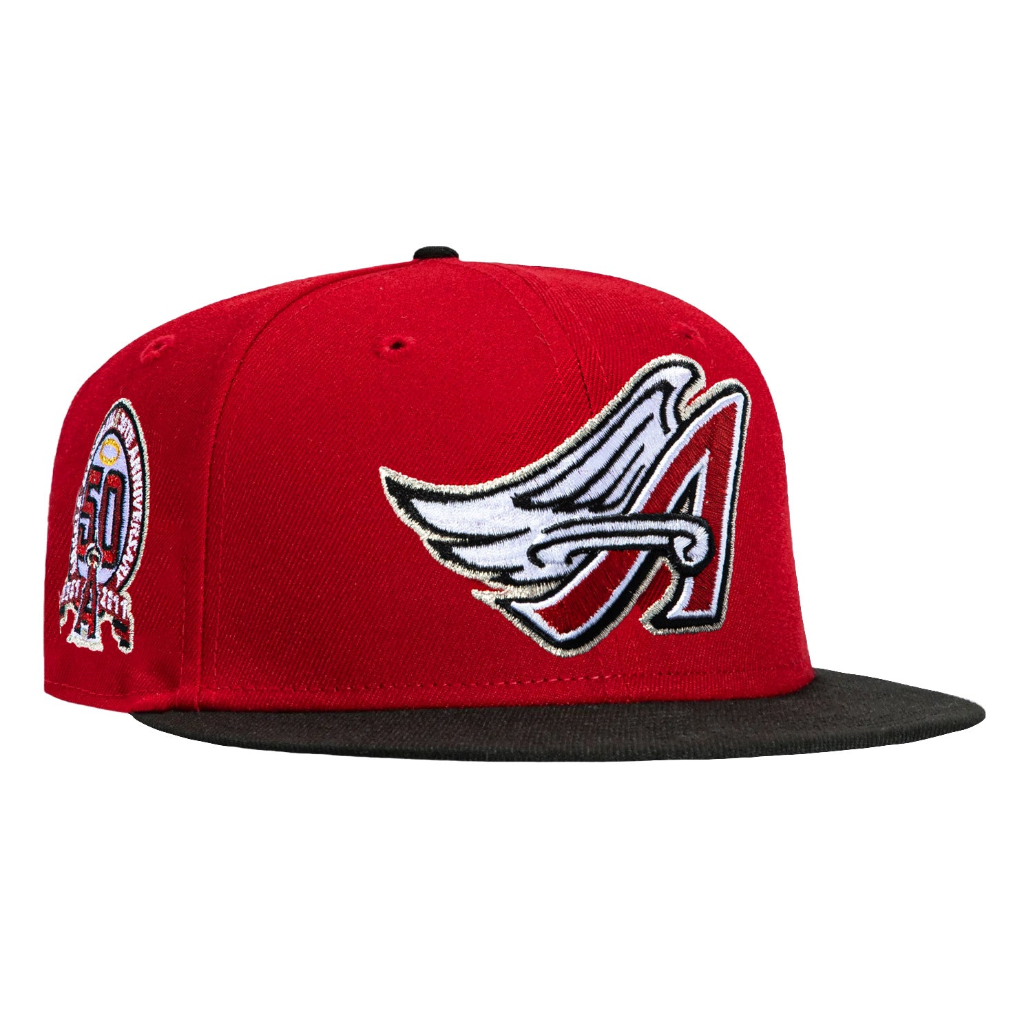 ニューエラ ロサンゼルスエンゼルス 50th Anniversary キャップ New Era 59Fifty Los Angeles Angels 50th Anniversary Patch Hat