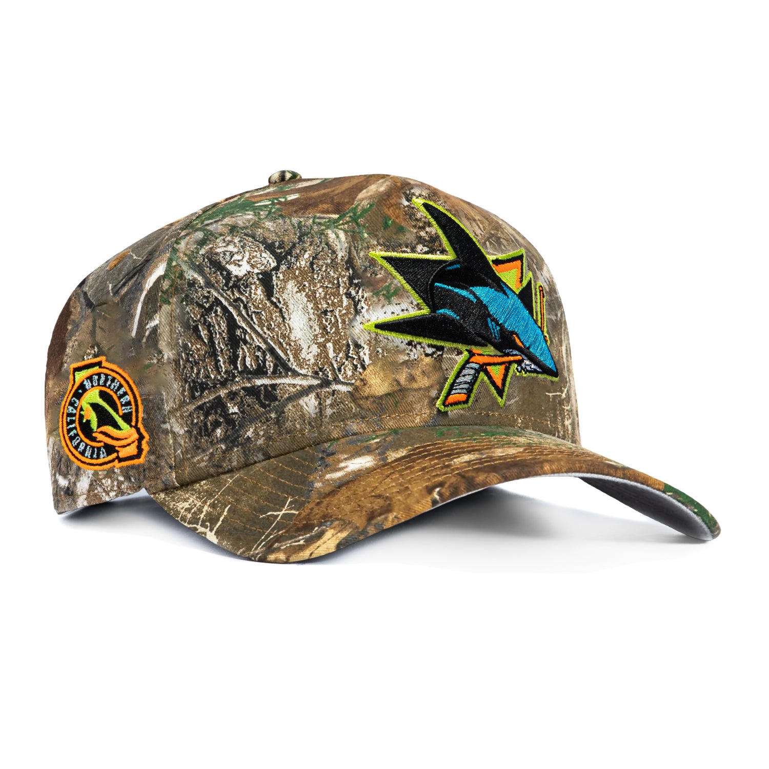 New Era 9Fifty A-Frame Neon Realtree San Jose Sharks Northern