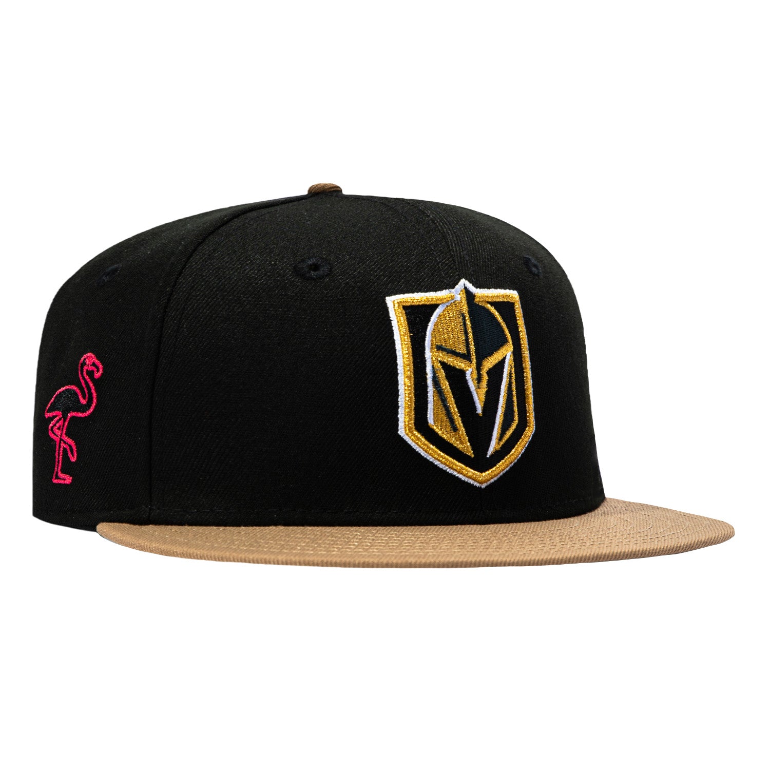 New Era 59Fifty Vegas Golden Knights Flamingo Patch Hat - Black 