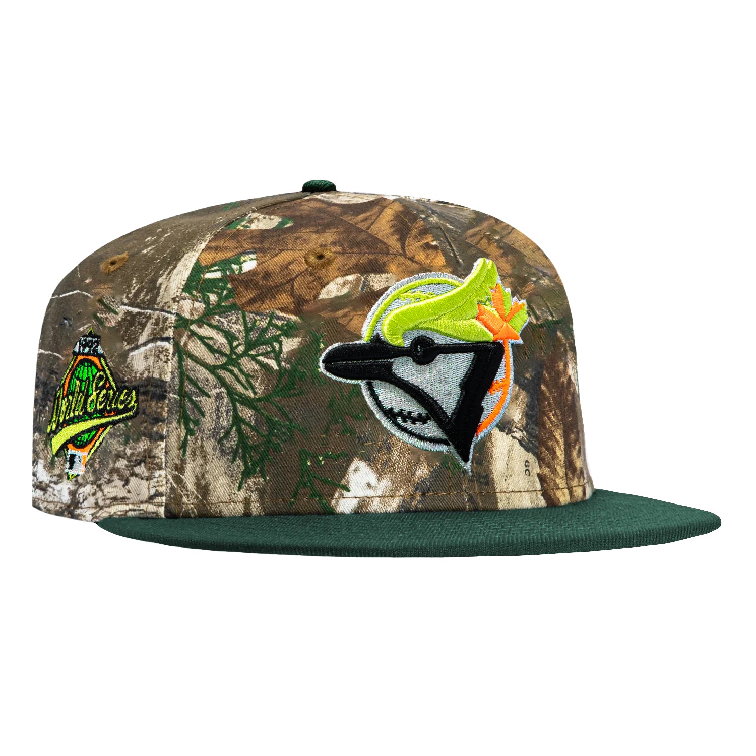 New Era 59Fifty Neon Realtree Toronto Blue Jays 1992 World Series