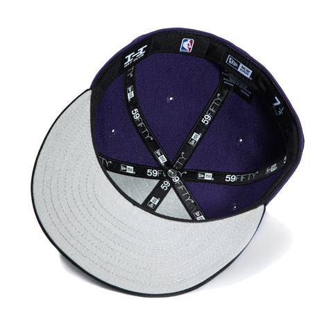 New Era 59Fifty Phoenix Suns Logo Patch Alternate City Edition Hat - Purple, Black