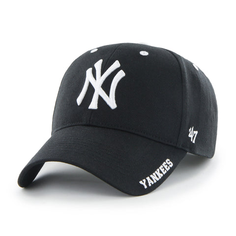 47 Brand New York Yankees Frost MVP Adjustable Hat - Black