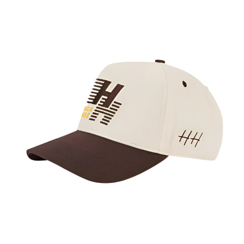Huega House Legacy Snapback Hat - Tan, Brown