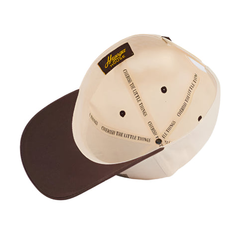 Huega House Legacy Snapback Hat - Tan, Brown
