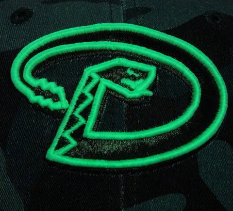 New Era 59Fifty Camo Vize Arizona Diamondbacks D Glow in the Dark Hat - Camo, Black