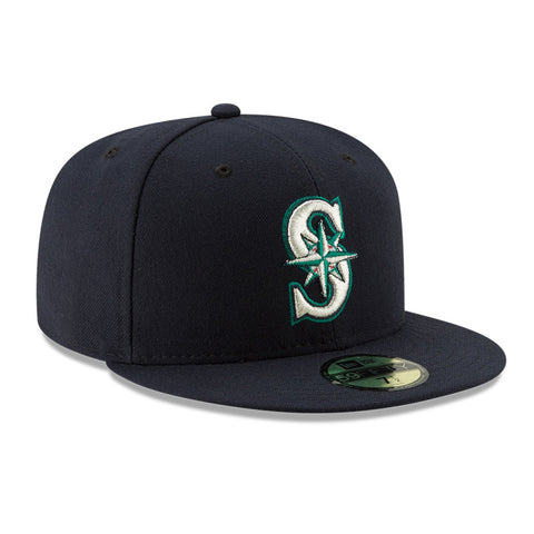 New Era 59Fifty Authentic Collection Seattle Mariners Game Hat - Navy