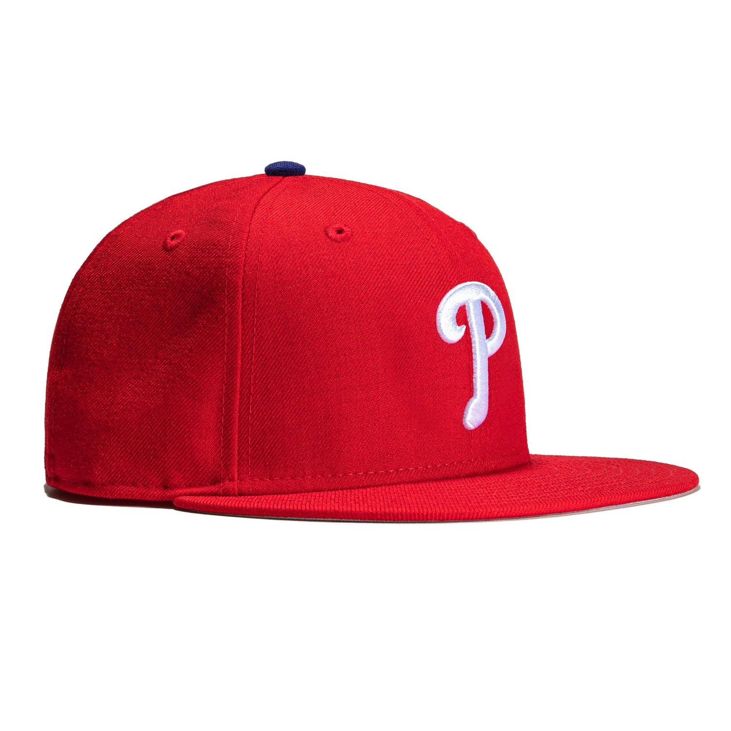 Philadelphia Baseball Hat Scarlet Cooperstown New Era 59FIFTY Fitted Scarlet / White / 7 3/4