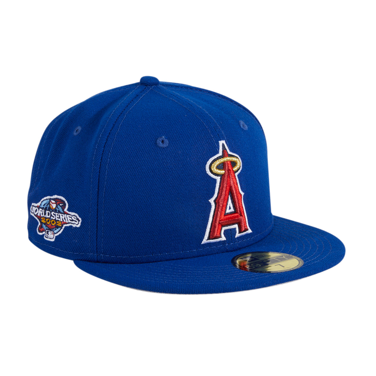 New Era 59Fifty Los Angeles Angels City Connect Patch Hat - Royal, Lig –  Hat Club