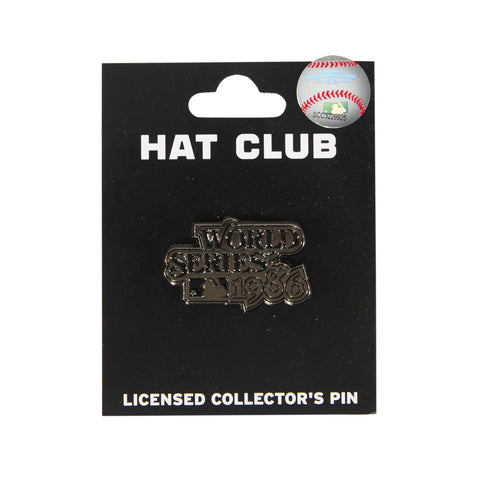 Hat Club 1986 World Series Pin - Black