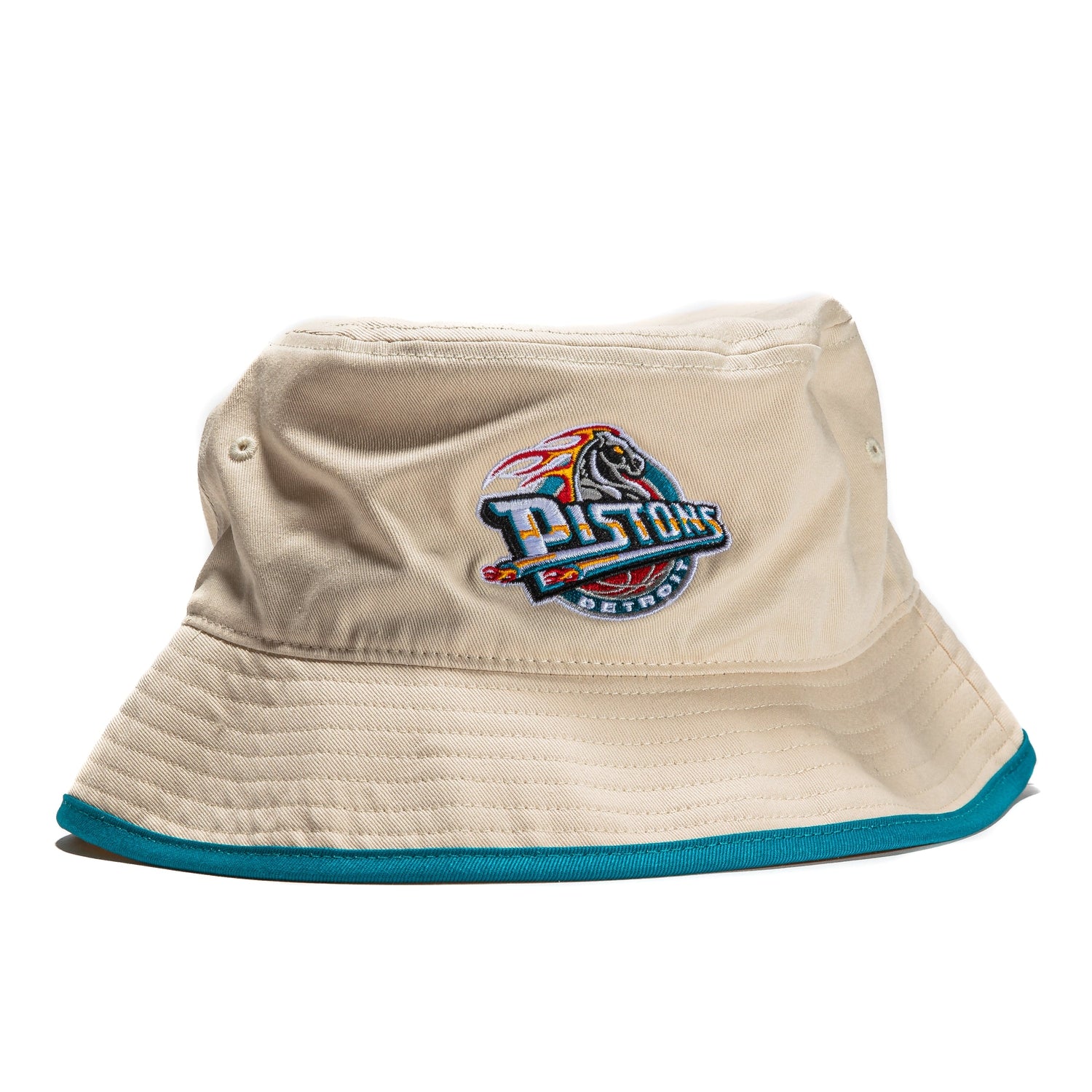 Mitchell & Ness Detroit Pistons 75th Anniversary Pinwheel Snapback Hat Cap  