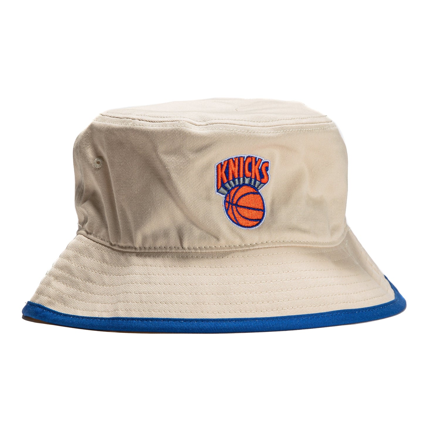 Shop Mitchell & Ness New York Knicks NBA Cut Up Bucket Hat  BUCKSH21322-NYKBLCK black