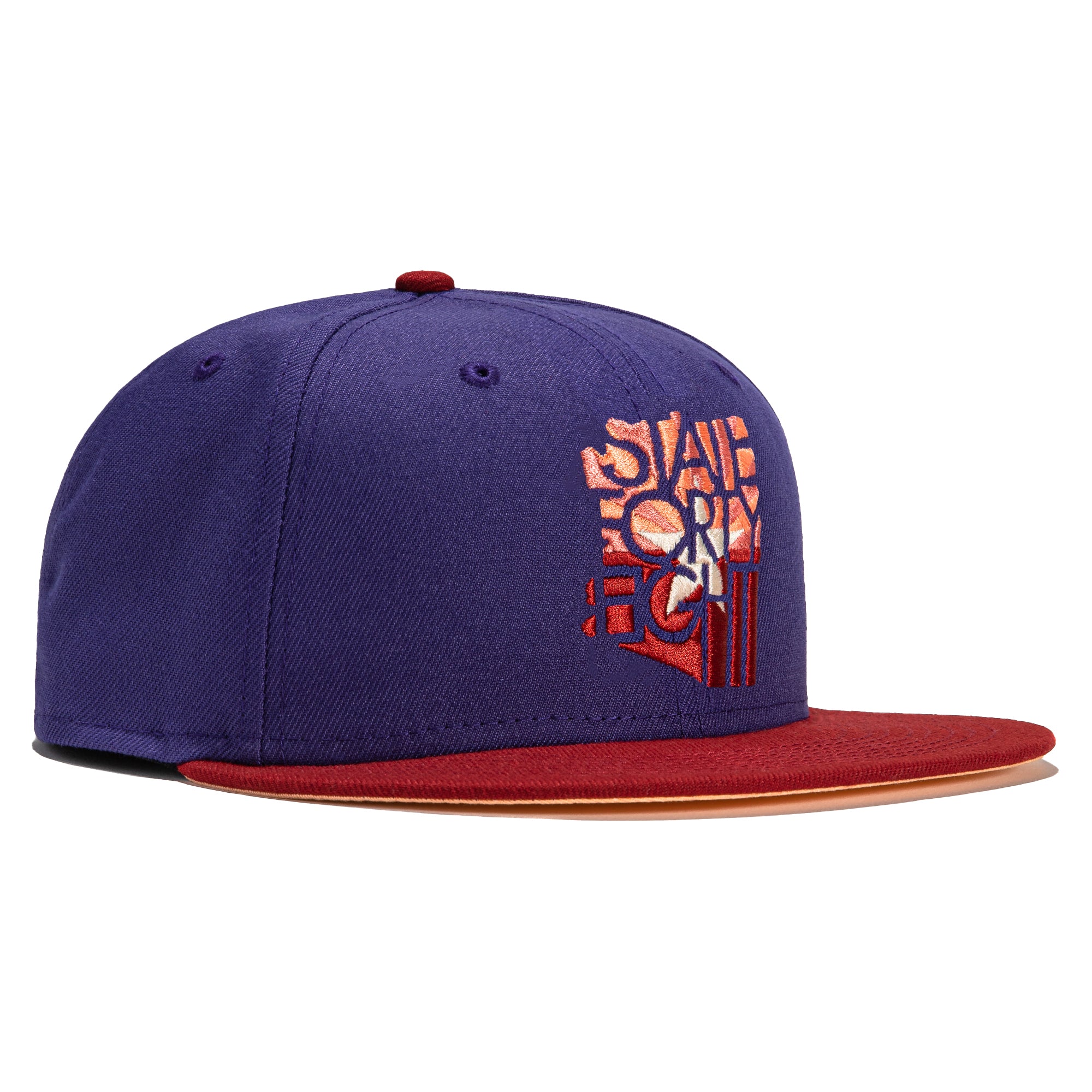 New Era 59FIFTY Parks The Arizona Icon State Forty Eight Hat - Purple, Sedona Red Purple/Sedona Red / 7 1/4