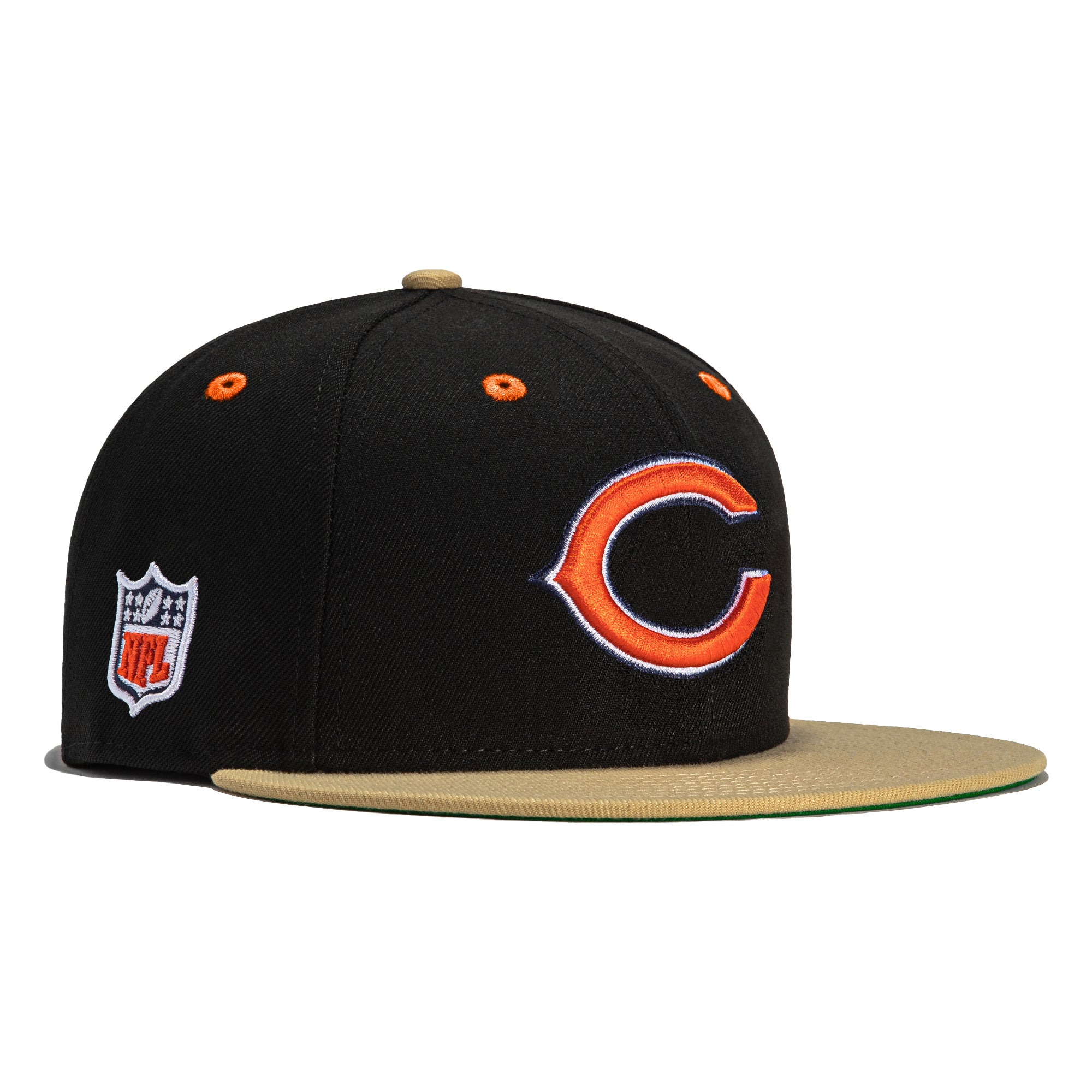 New Era 59FIFTY Big Easy Chicago Bears Hat - Black, Tan Black/Tan / 7 1/4