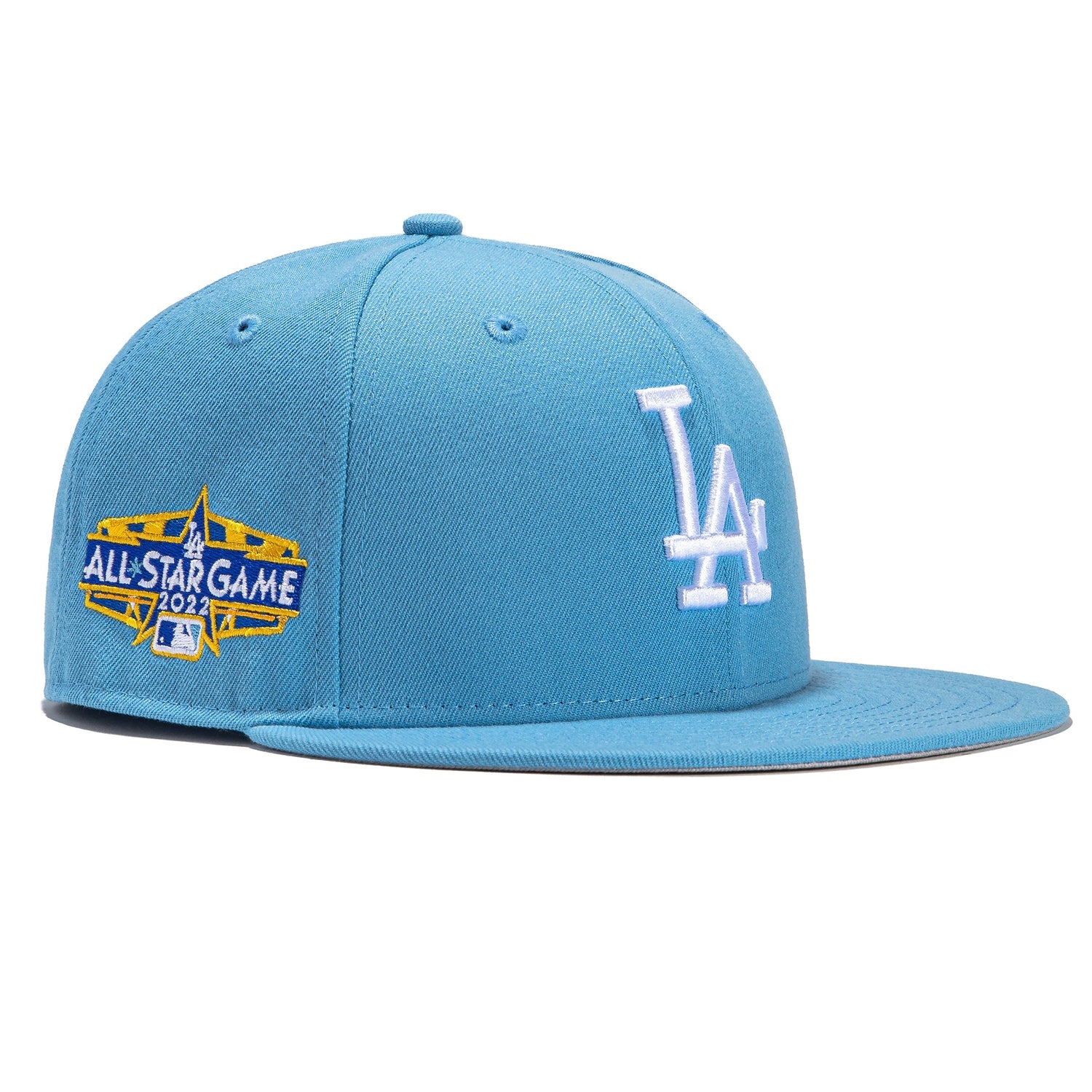 New Era 59FIFTY Los Angeles Dodgers 2022 All Star Game Patch Hat - Light Blue Light Blue / 7 7/8