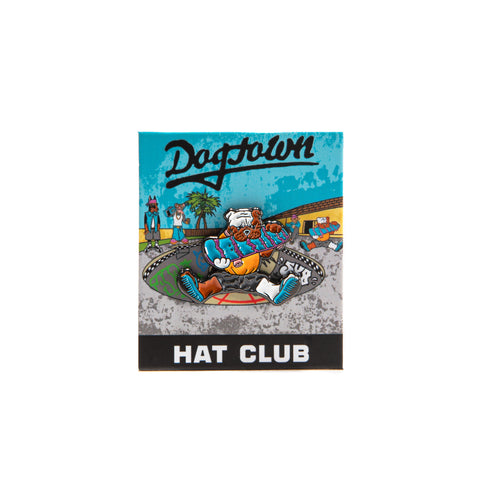 Hat Club Bulldog Pin - Multi-Color