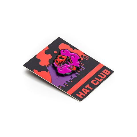 Hat Club T-Dot Dinohead Pin - Multi-Color