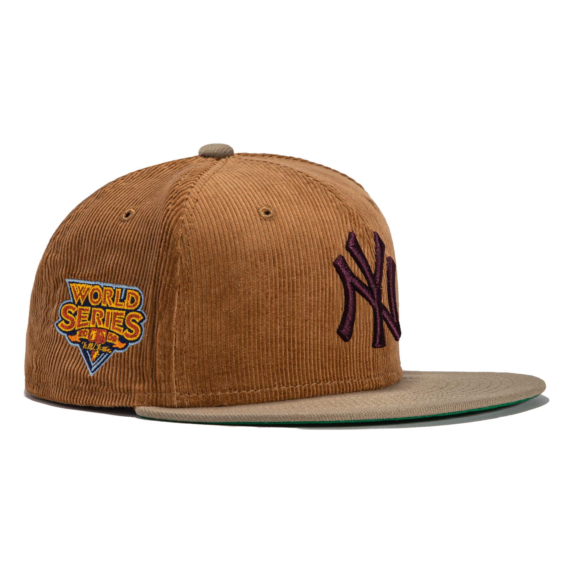 New Era 59FIFTY Cord Dream New York Yankees 2009 World Series Patch Hat - Khaki Khaki / 7 1/4